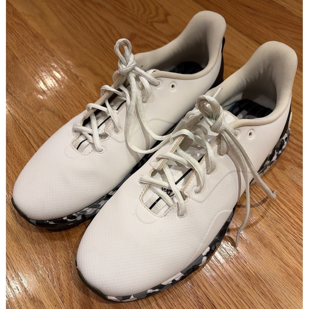 New‎ Mens G/FORE MG4+ MONOCHROME CAMO GOLF SHOE G4MS21EF30-SNO WHITE SIZE 11.5